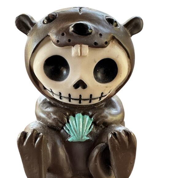 Furrybones Unicorn & Sea Otter Figurines by Summit Collection - Picture 8 of 14